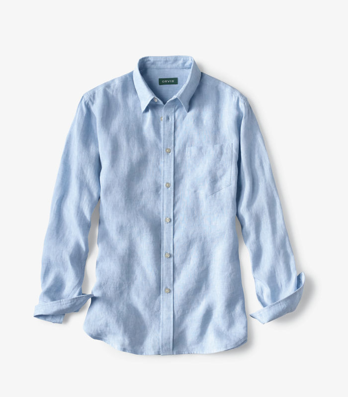 Pure Linen Long-Sleeved Shirt | Orvis